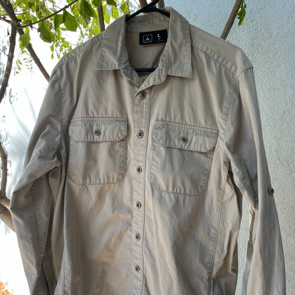 Triple Aught Design (TAD) Overland Shirt Large Khaki